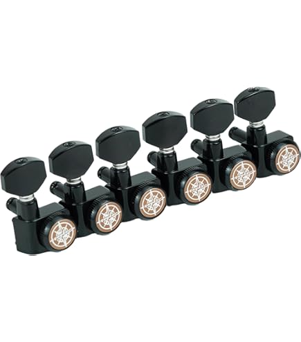 Amazon.com: Grover 106BC Locking Rotomatic Guitar Tuner, Black
